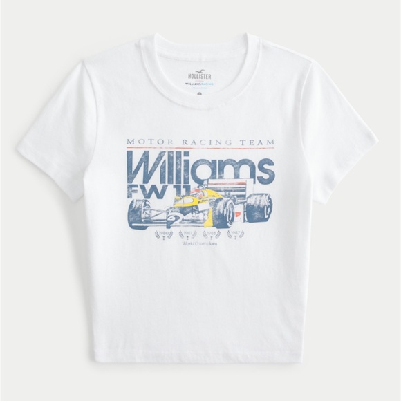 Hollister Tops - Hollister Williams Racing Baby Tee!